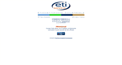 Desktop Screenshot of etiservice.it